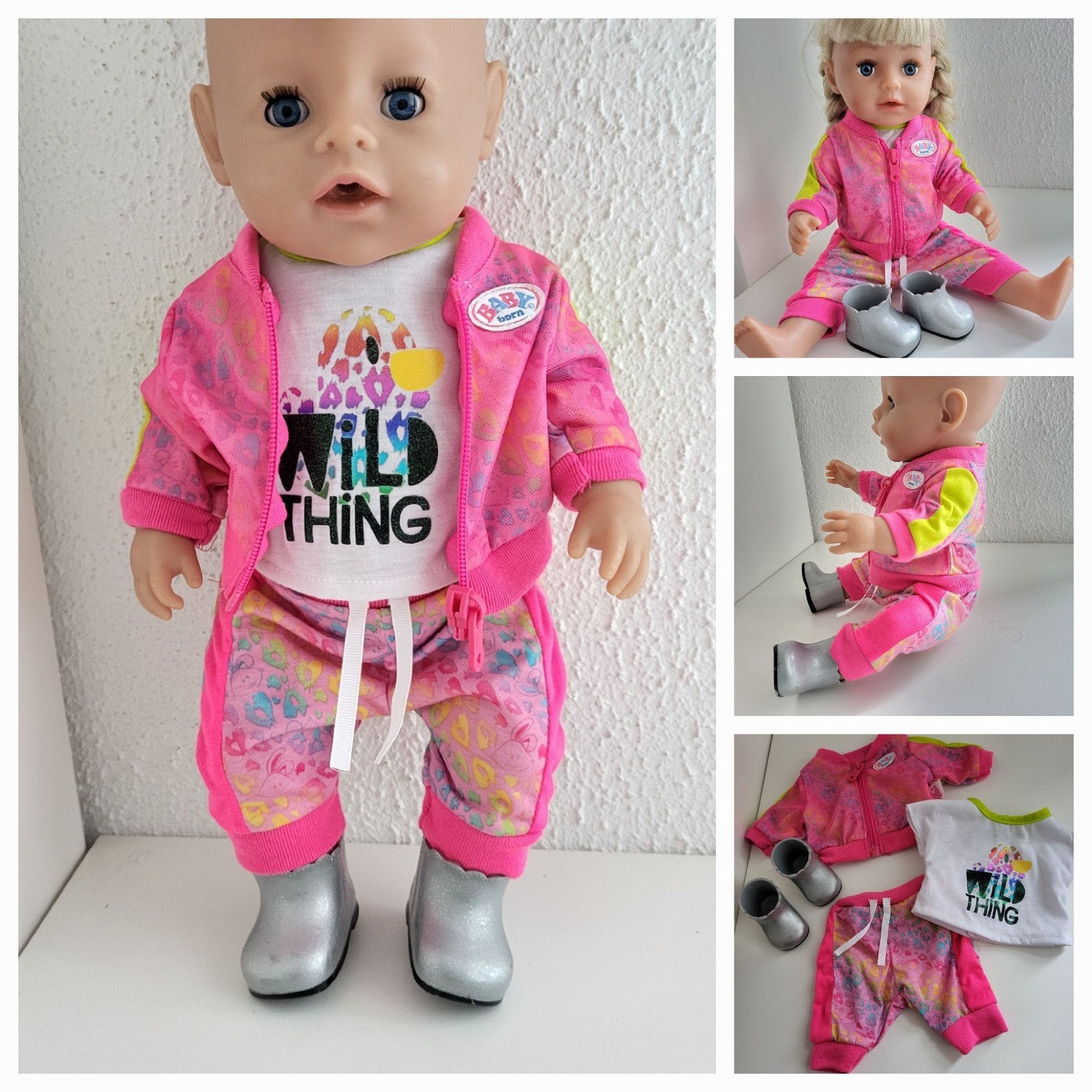 Baby Born Kleertjes Deluxe 4-delige set (43 cm), Kinderen en Baby's, Speelgoed | Poppen, Ophalen of Verzenden, Zo goed als nieuw