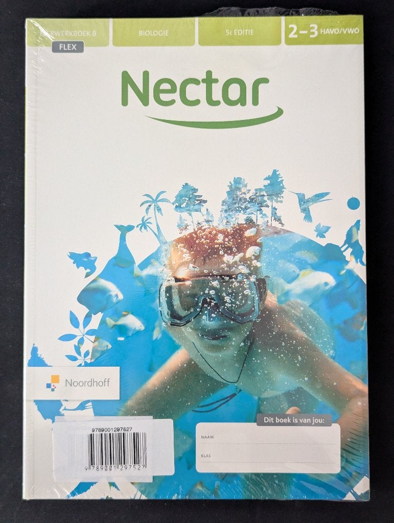 Nectar Biologie 2-3 havo/vwo A+B – geseald, Ophalen, Noordhoff, Biologie, Nieuw