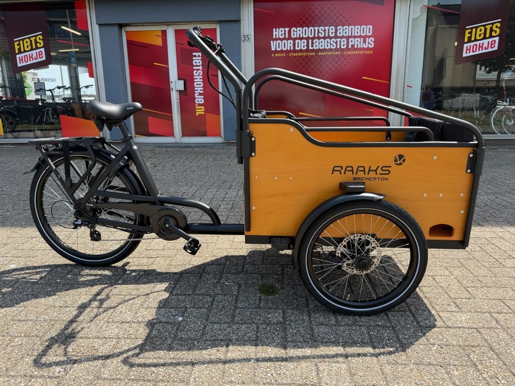 Fietshokje Hoofddorp: Raaks Bremerton e-Bakfiets NIEUW