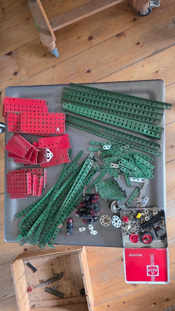 vintage mecano onderdelen, Ophalen of Verzenden