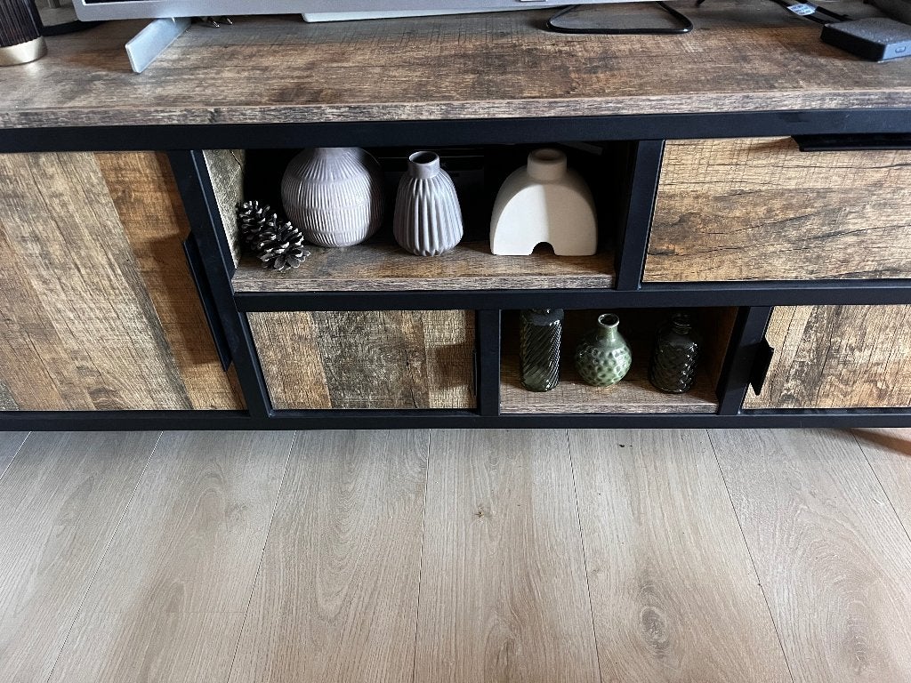 Tv meubel, Huis en Inrichting, Kasten | Televisiemeubels, Ophalen, Zo goed als nieuw, 25 tot 50 cm, 100 tot 150 cm