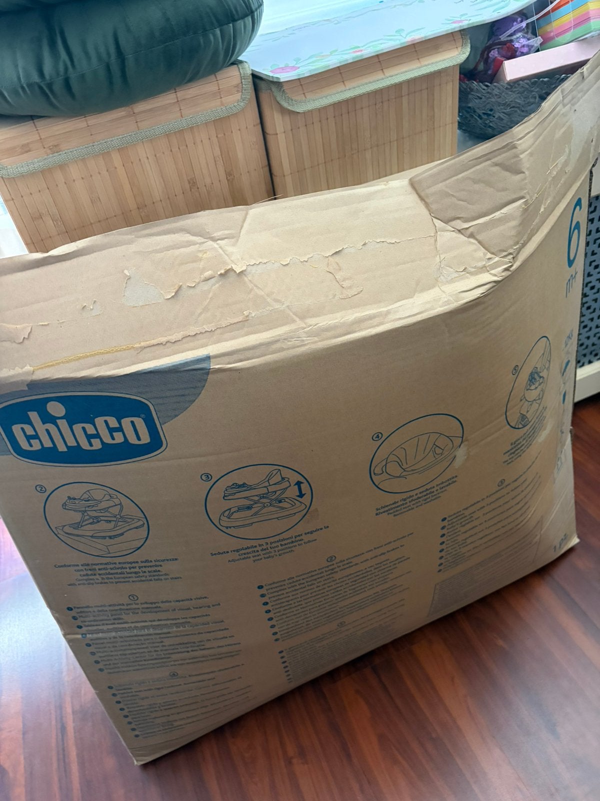 Loopstoel chicco, Ophalen, Gebruikt