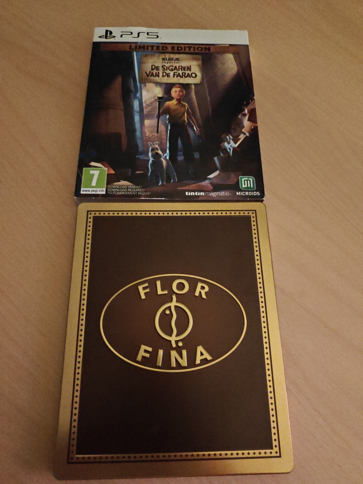 Kuifje: De Sigaren van de Farao - Limited Edition PS5, Avontuur en Actie, 1 speler, Ophalen of Verzenden, Zo goed als nieuw