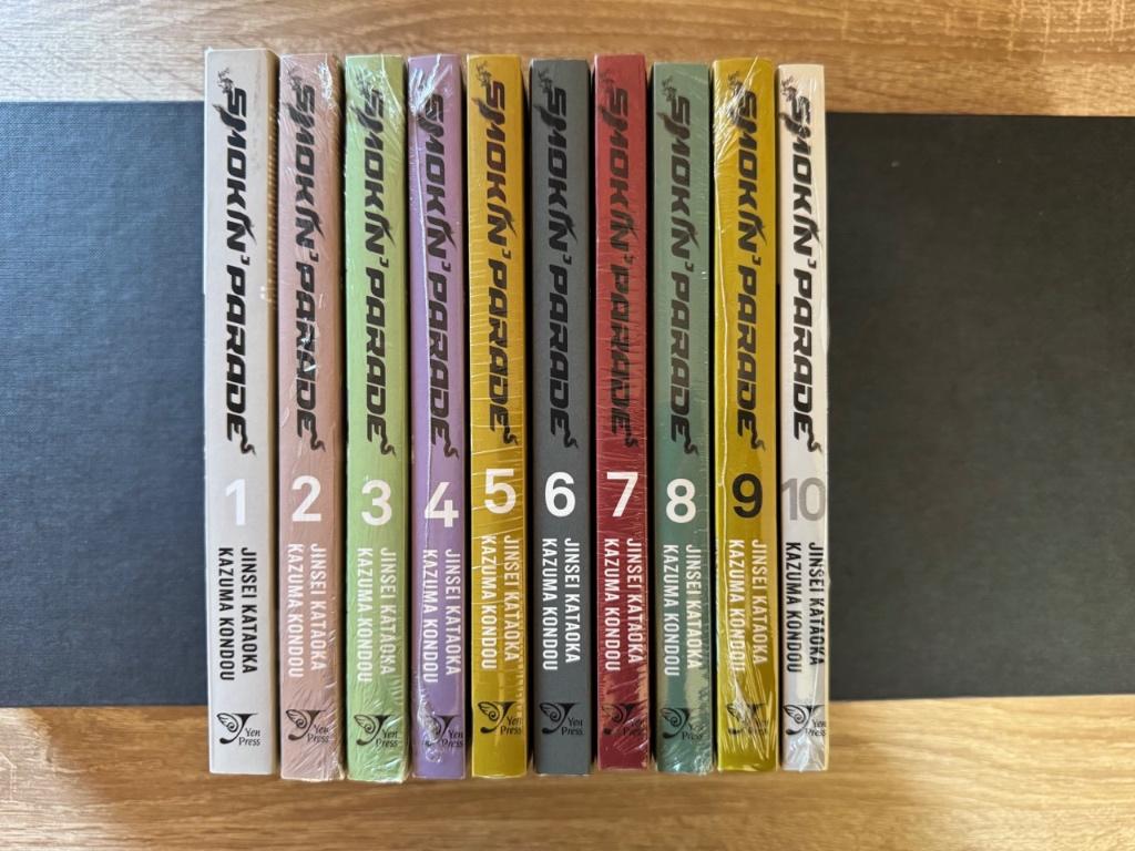Smokin Parade manga compleet, Complete serie of reeks, Verzenden, Zo goed als nieuw, Japan (Manga)