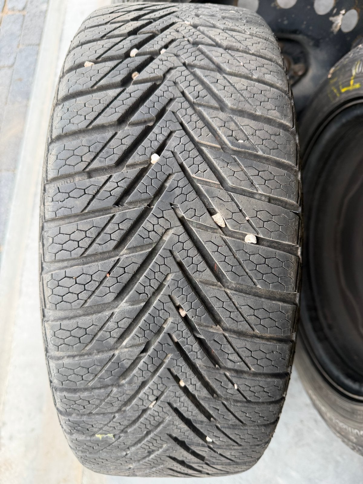 4x ContiWinterContact TS800 195/50 R15 82T Winterbanden, Ophalen, Gebruikt, 15 inch, Winterbanden