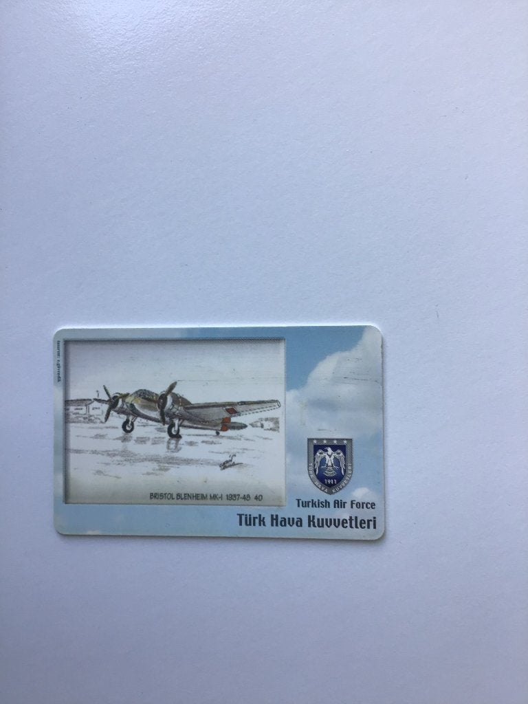 Turkije, Bristol Blenheim, gebruikt, Verzamelen, Ophalen of Verzenden, Nederland