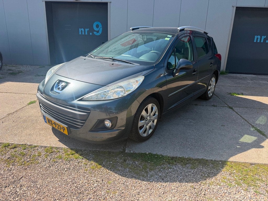 Peugeot 207 SW 1.6 VTi Allure met airco en panodak, Voorwielaandrijving, Euro 5, Gebruikt, 4 cilinders