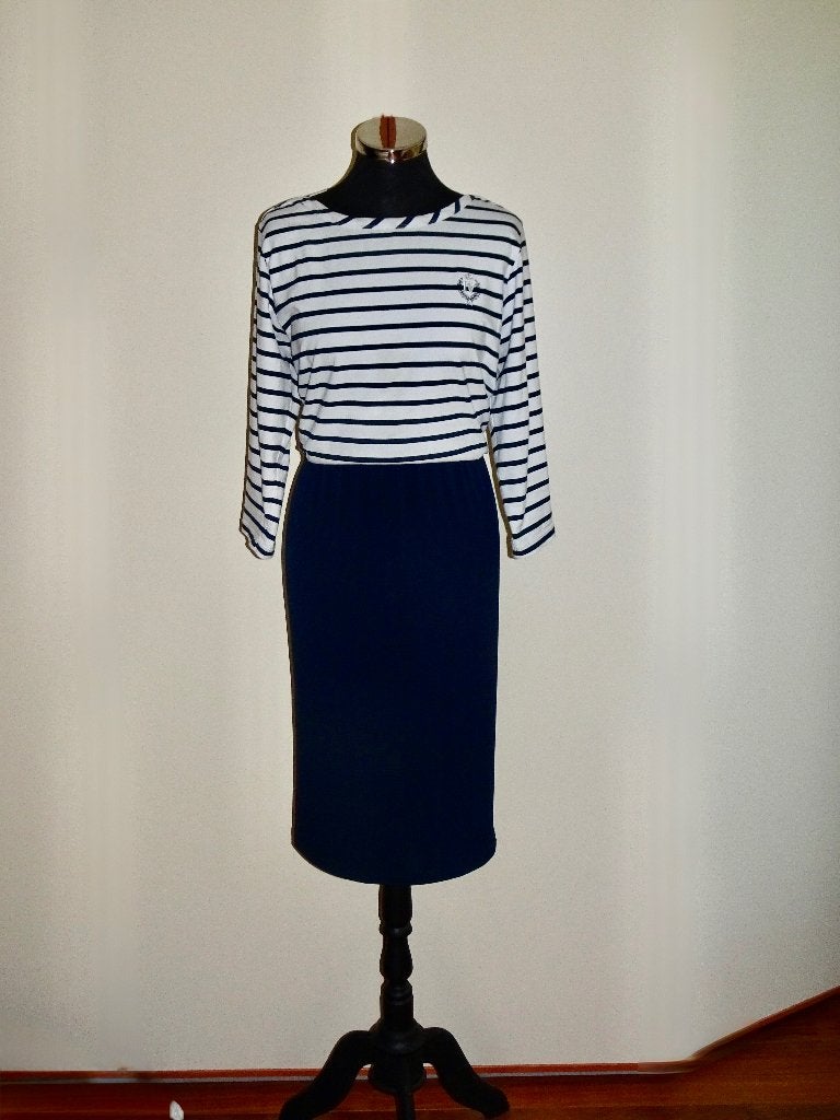 Hermann Lange rok maat 42, Kleding | Dames, Rokken, Blauw, Maat 42/44 (L), Nieuw, Ophalen of Verzenden