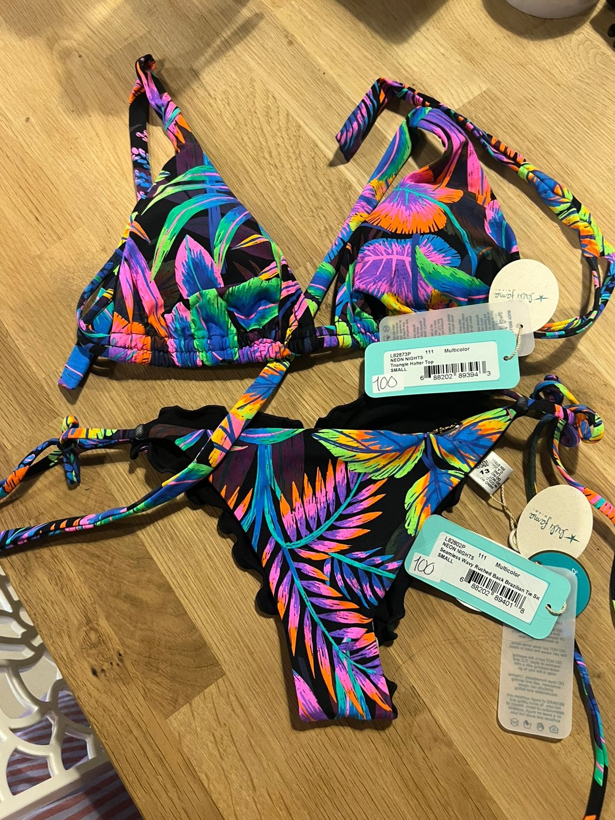 Luli fama bikini slip S top S NIEUW!! Set nu €75,-, Kleding | Dames, Badmode en Zwemkleding, Ophalen of Verzenden, Nieuw, Bikini