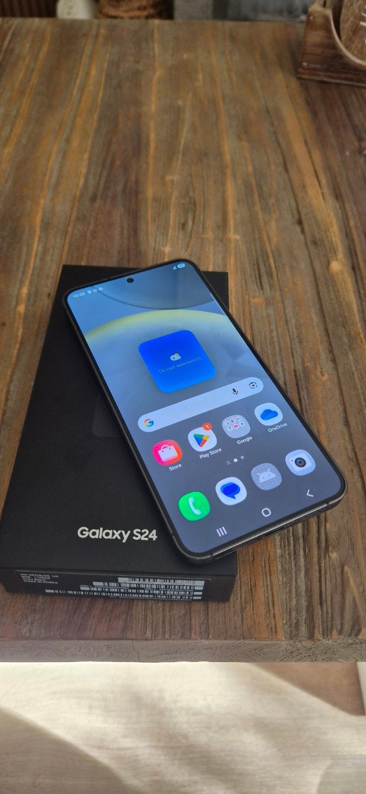 Als nieuwe Ssmsung Galaxy S24