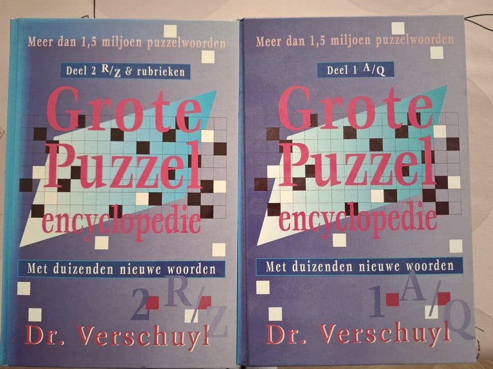 Te koop Grote puzzel encyclopedy, Boeken, Ophalen of Verzenden, Zo goed als nieuw