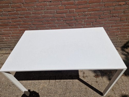 tafel ikea wit metaal, op wieltjes, Ophalen of Verzenden, 'T Olde Gre-j, Info@toldegrej.nl, Endepoelstraat 20f Didam