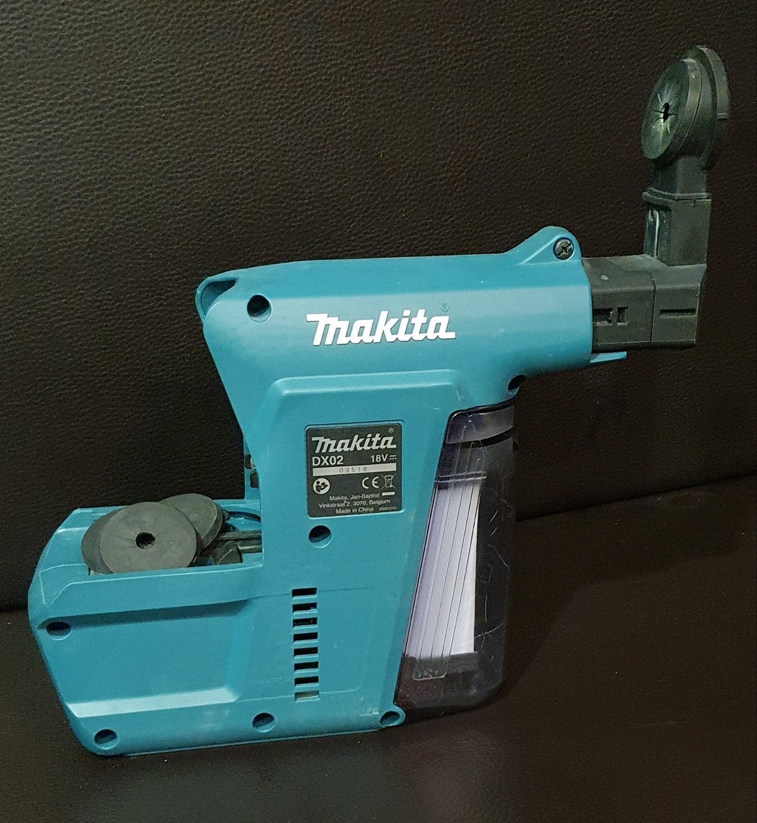 Makita DX02 Stofafzuiging voor boorhamer 18V, Ophalen of Verzenden, Zo goed als nieuw