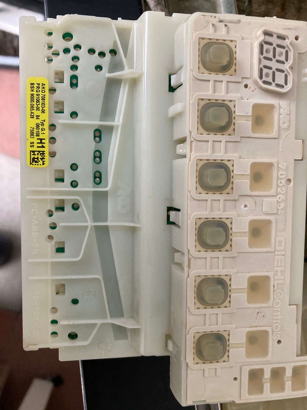Bosch Speedstar Siemens vastwasser controller, Ophalen of Verzenden, Zo goed als nieuw