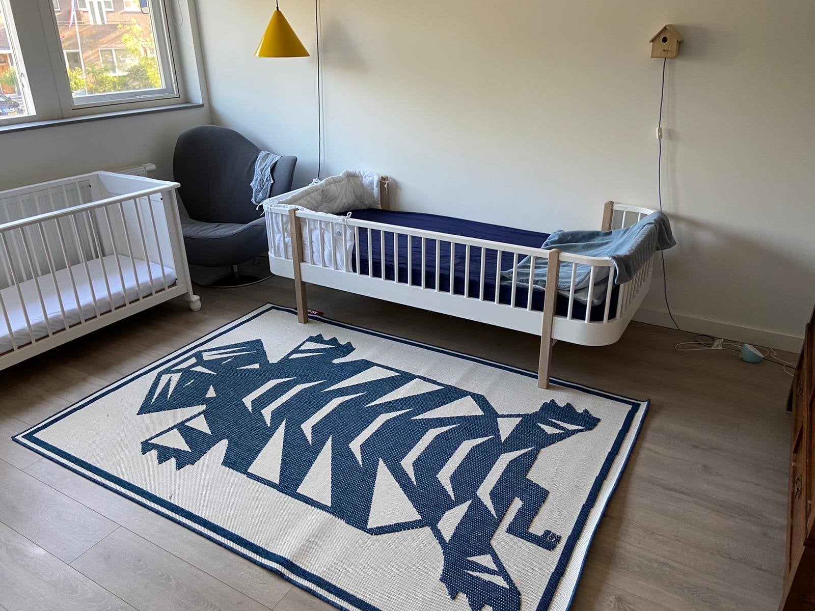 Oliver Furniture kinderbed 90x200 laag én hoogslaper, Kinderen en Baby's, Ophalen, 85 tot 100 cm, Gebruikt, Hoogslaper of Stapelbed