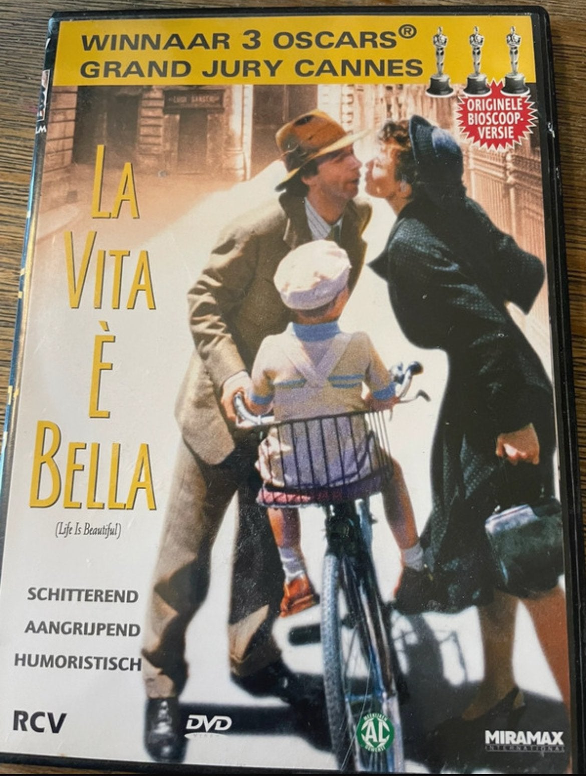 La Vita è Bella  + de aanslag DVD - Winnaar 3 Oscars, Cd's en Dvd's, Dvd's | Drama, Gebruikt, Vanaf 12 jaar, Ophalen of Verzenden