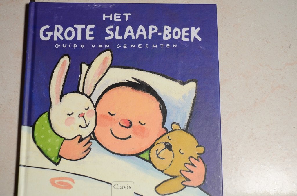 Het grote slaap-boek / Guido van Genechten, Ophalen of Verzenden, Zo goed als nieuw, Fictie algemeen, Voorleesboek