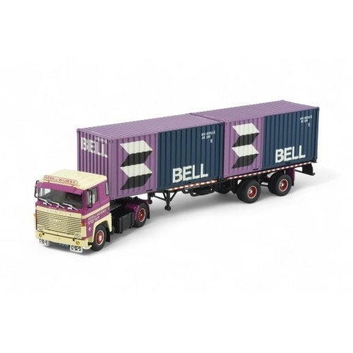 Tekno 86897 Scania 140  Gebr De Wilde, Hobby en Vrije tijd, Modelauto's | 1:50, Ophalen of Verzenden, Nieuw, Bus of Vrachtwagen