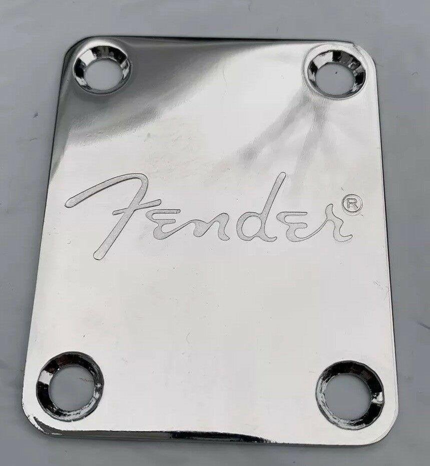 Gegraveerde Neck Plate voor Fender Stratocaster & Telecaster, Ophalen of Verzenden, Nieuw, Elektrische gitaar