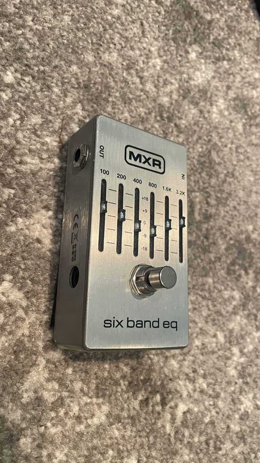 MXR Six Band EQ gitaarpedaal, Muziek en Instrumenten, Ophalen of Verzenden, Zo goed als nieuw, Equalizer