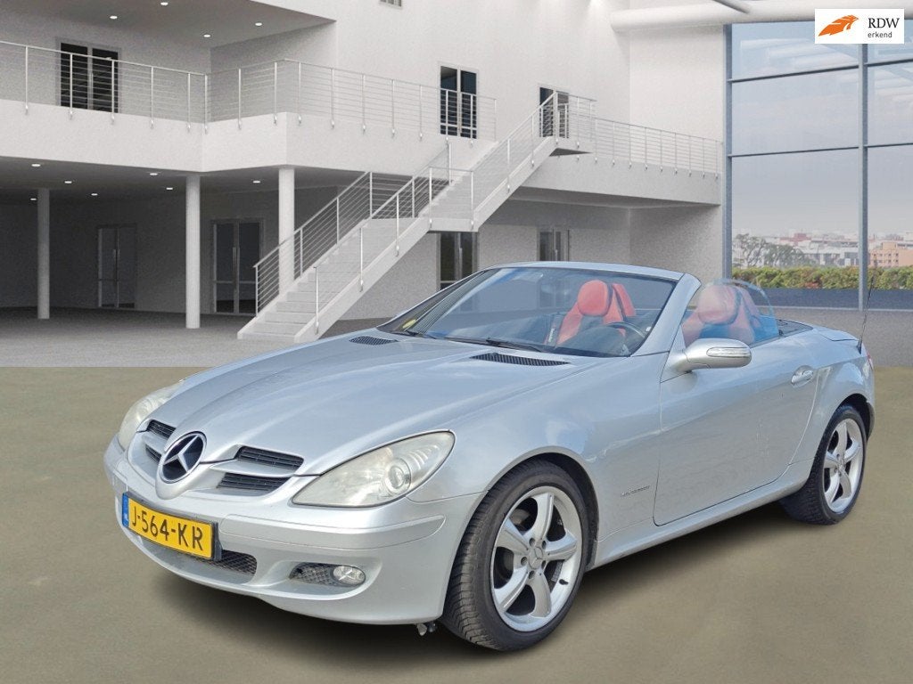 Mercedes-Benz SLK-klasse 200 K., Auto's, Mercedes-Benz, Automaat, Achterwielaandrijving, Gebruikt, 4 cilinders
