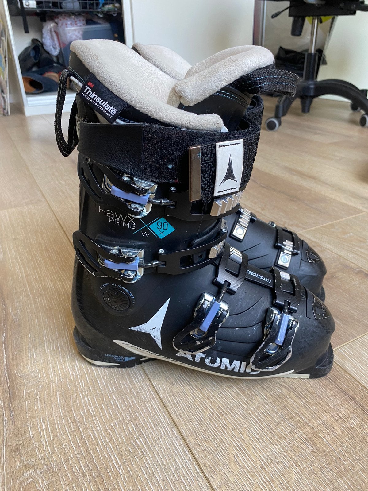 Atomic Hawx Prime 90X W skischoenen vrouwen/dames maat 39, 140 tot 160 cm, Schoenen, Ophalen of Verzenden, Zo goed als nieuw