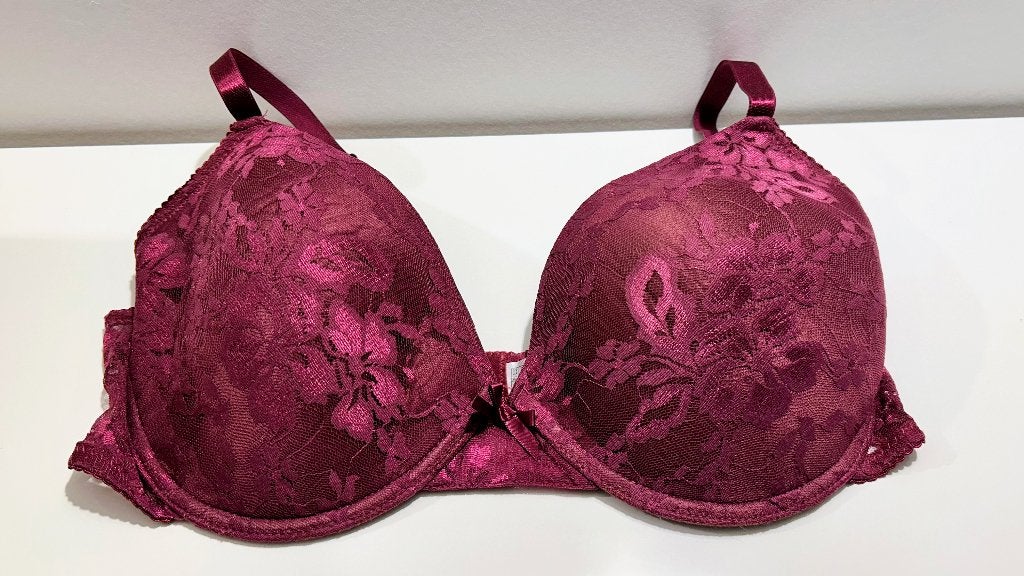 Bordeaux kanten BH EUR 95E, Ophalen of Verzenden, Rood, BH