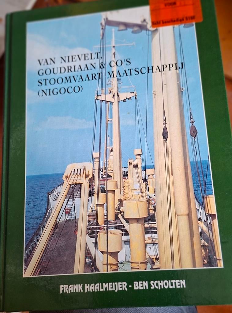 NIGOCO Stoomvaart Maatschappij - Frank Haalmeijer, Boeken, Vervoer en Transport, Zo goed als nieuw, Boot, Ophalen of Verzenden