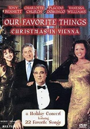 DVD Our favourite things ( Domingo/Bennett/Church/Williams), Ophalen of Verzenden, Classicisme, Zo goed als nieuw, Vocaal