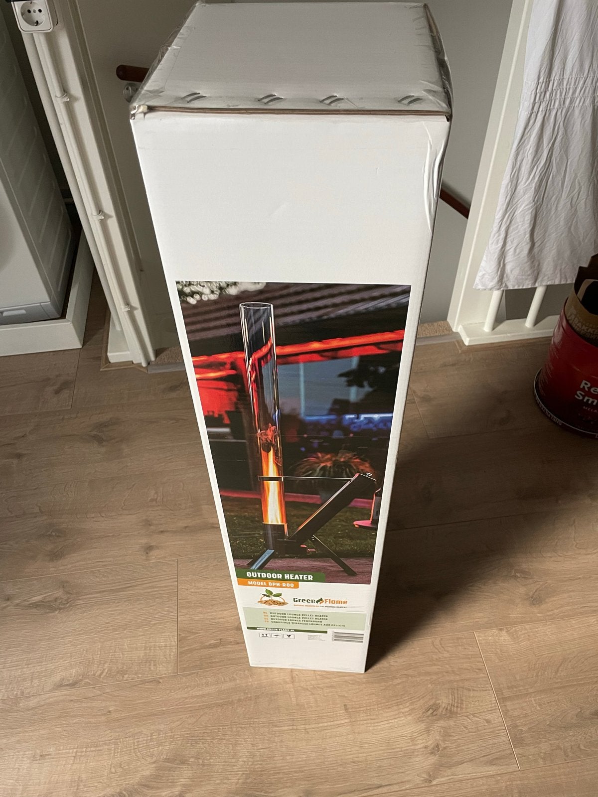 Green Flame Outdoor Lounge Pellet Heater BPH-R80, Ophalen, Nieuw