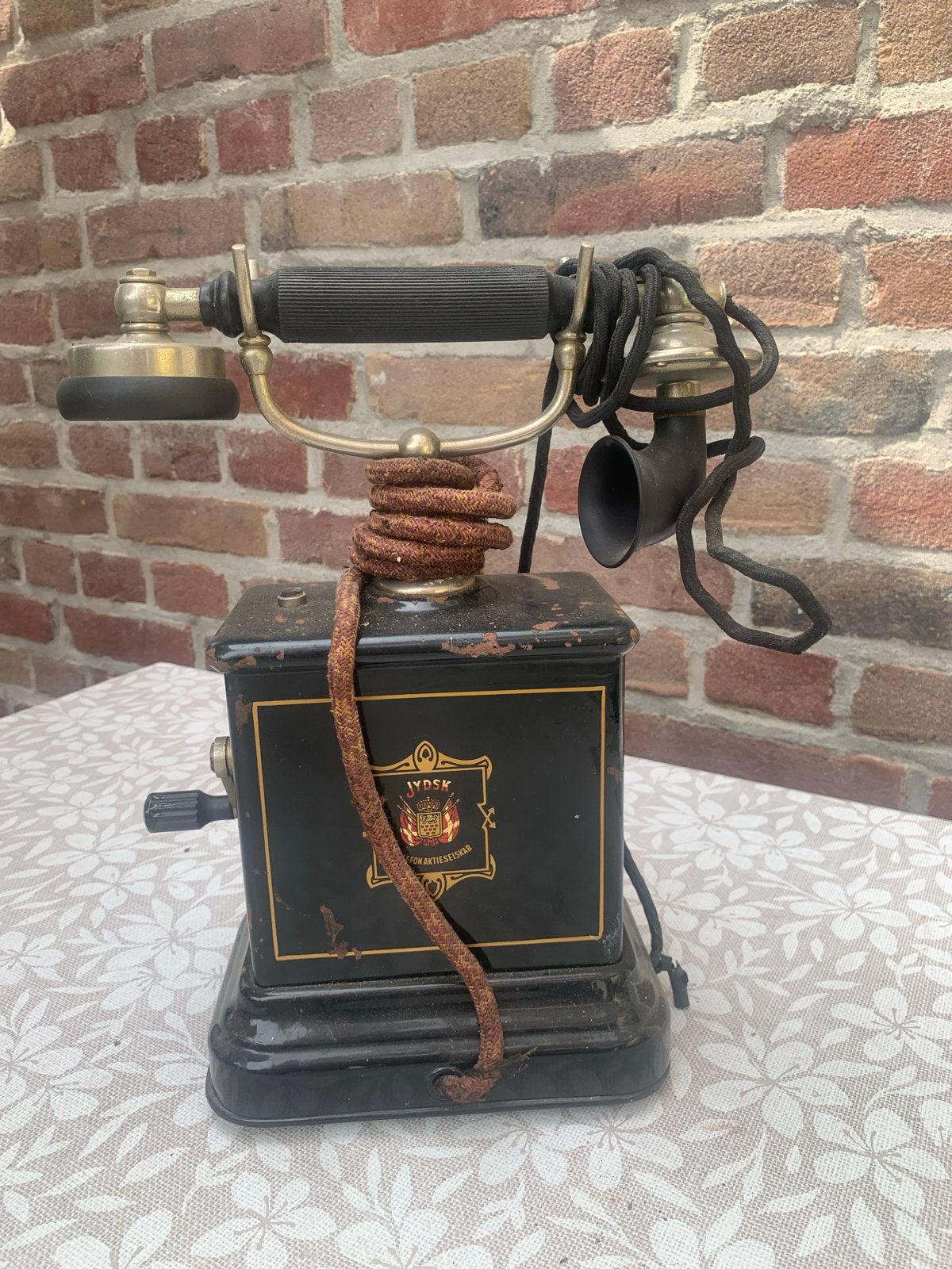 Antieke Jydsk Telefoon Aktieselskab Telefoon, Ophalen of Verzenden