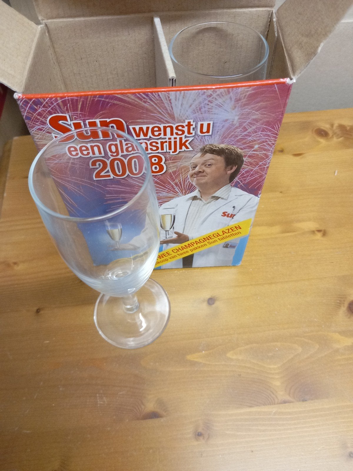 Champagneglazen nieuw, Nieuw, Ophalen of Verzenden, Overige merken, Glas