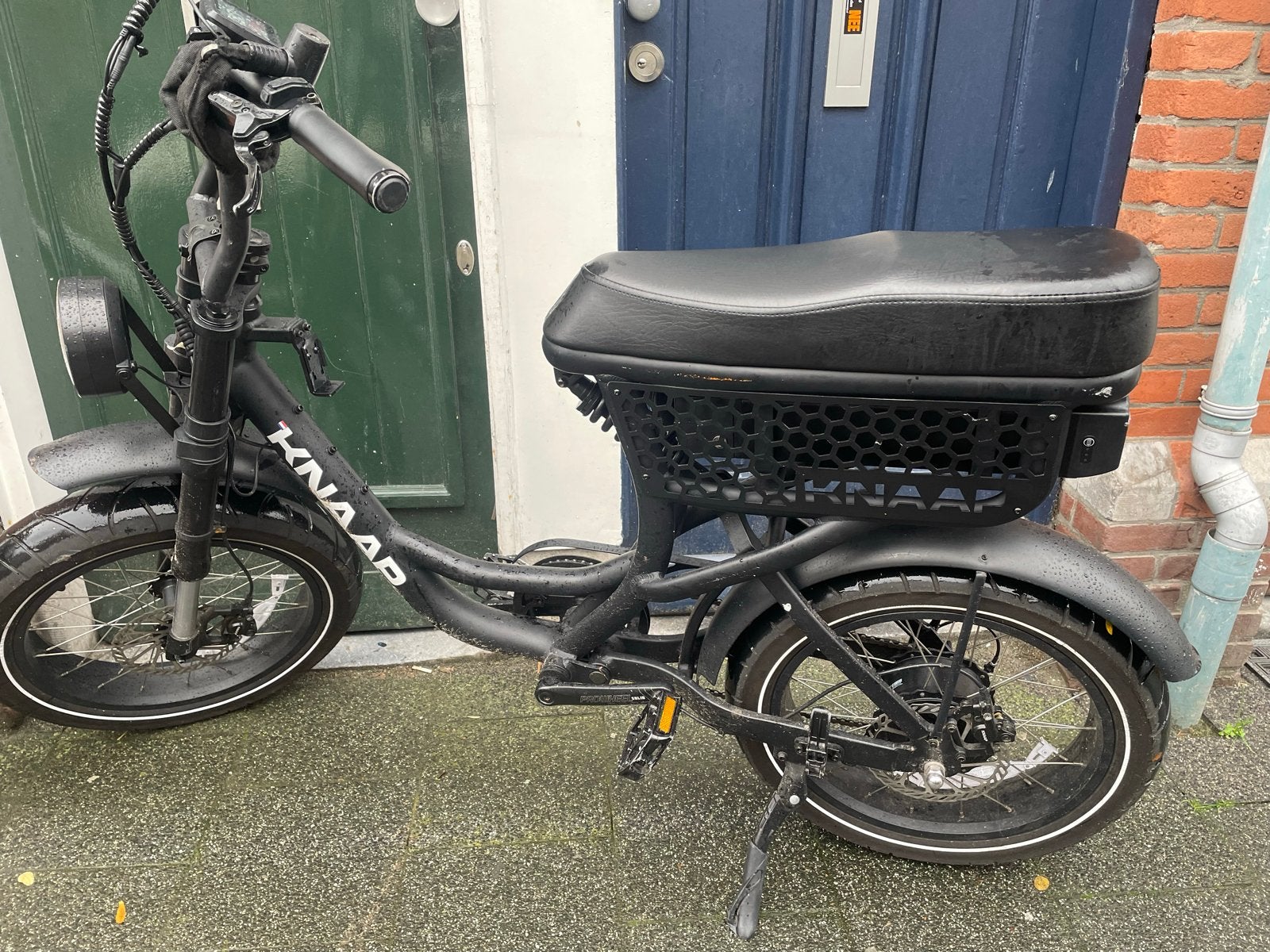 Knaap E-bike - Fatbike - Elektrische fiets, Zo goed als nieuw, Minder dan 47 cm, 50 km per accu of meer, Ophalen