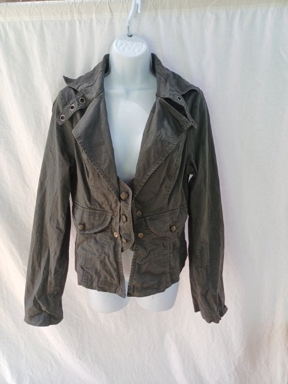 Super stoere grijze tussenjas mt XL merk Watcher, ., Maat 46/48 (XL) of groter, Ophalen of Verzenden, Zo goed als nieuw