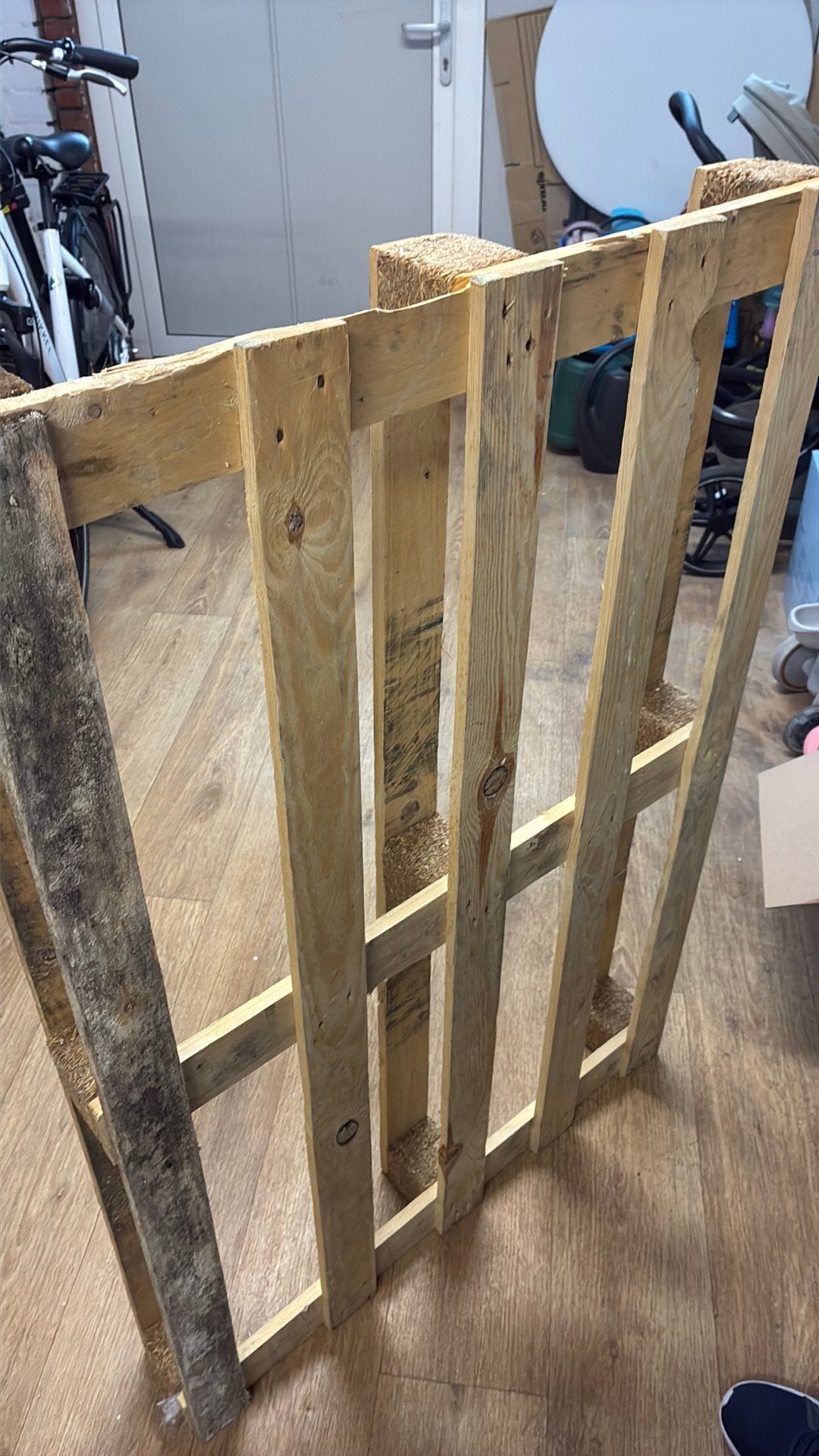 Gratis pallet, Ophalen, Zo goed als nieuw, Minder dan 200 cm, Vuren