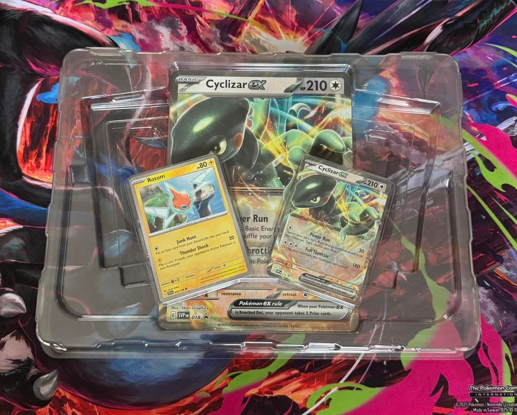 Pokémon kaarten Promo’s Cyclizar EX Box, Ophalen of Verzenden, Zo goed als nieuw, Meerdere kaarten