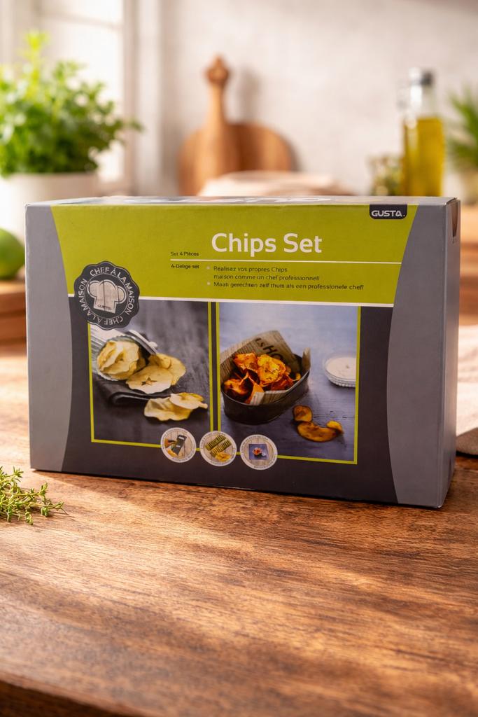Nieuw Gusta Chips Set - 4-delig, Overige typen, Ophalen of Verzenden, Nieuw, Gusta