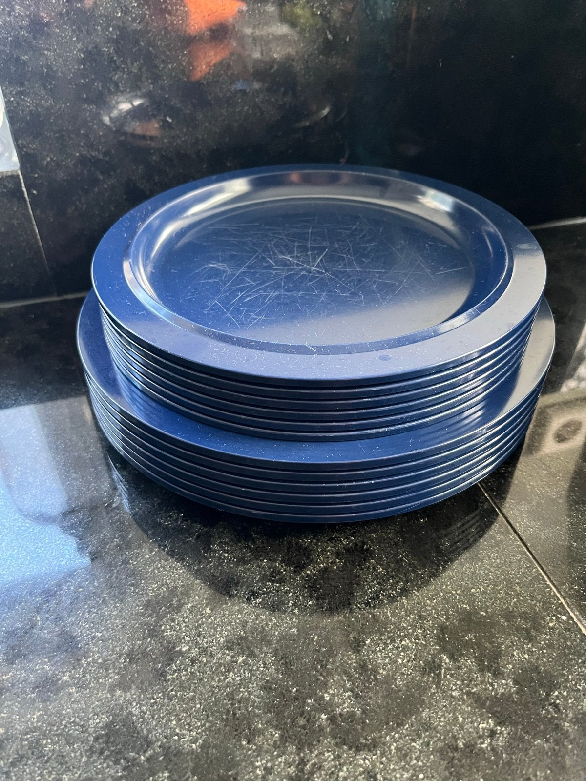 Mepal retro platte ontbijt- en dinerborden, Ophalen of Verzenden