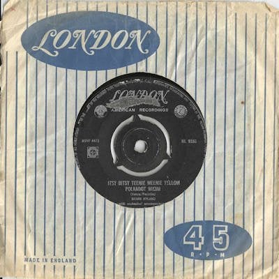 BRIAN HYLAND  1960    PRACHTIG  H211, Cd's en Dvd's, Vinyl Singles, Ophalen of Verzenden, Gebruikt, 7 inch, Pop