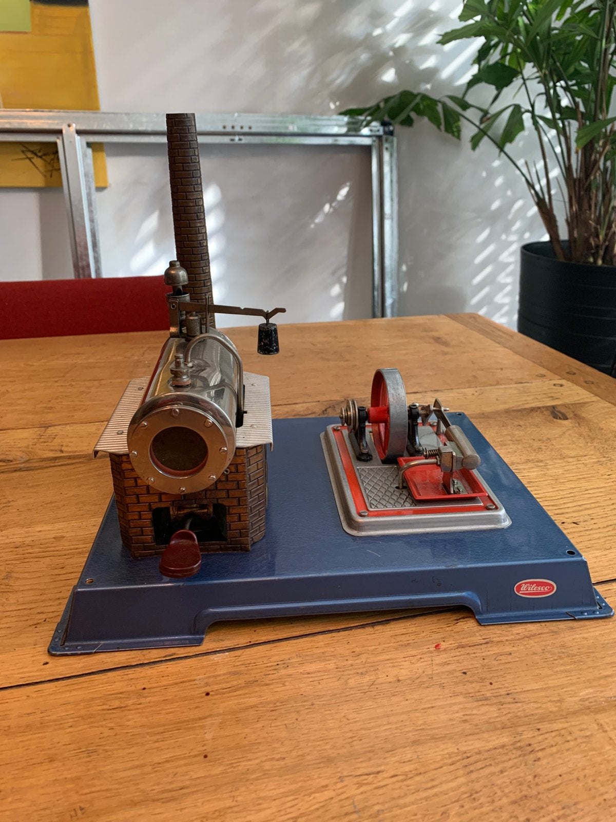 Wilesco stoommachine d12, Ophalen of Verzenden, Zo goed als nieuw, Groter dan 1:32