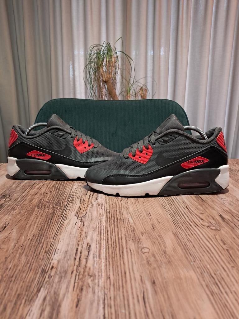 Nike Air Max 90 Ultra 2.0 'University Red' Size 38,5, Nike, Ophalen of Verzenden, Sneakers of Gympen, Grijs