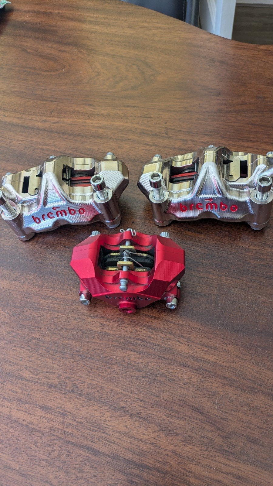 Remklauwen voor motor, Ophalen, Nieuw