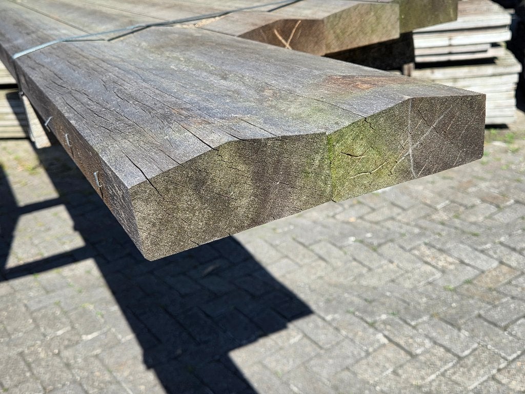 Hardhouten afdekprofielen 6.0x13.0 cm - nr: HB16, Ophalen, 250 cm of meer, Overige typen, Hardhout