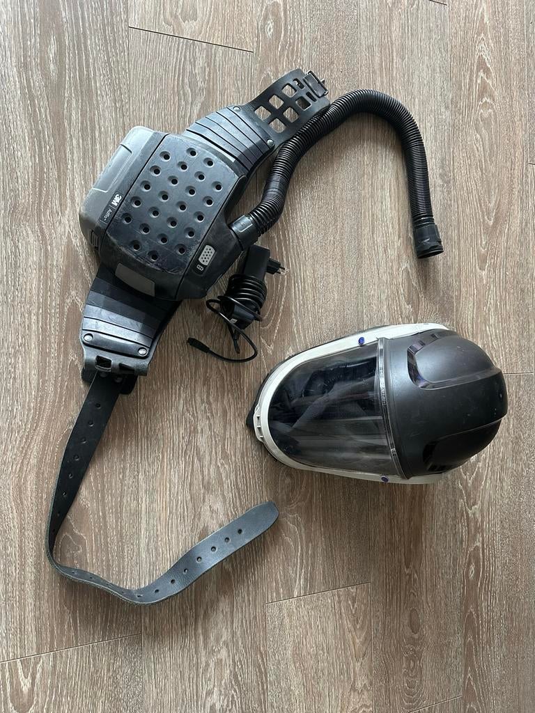3M Adflo met Versaflo M-400 grote batterij, Ophalen of Verzenden, Gebruikt, Volgelaatsmaskers