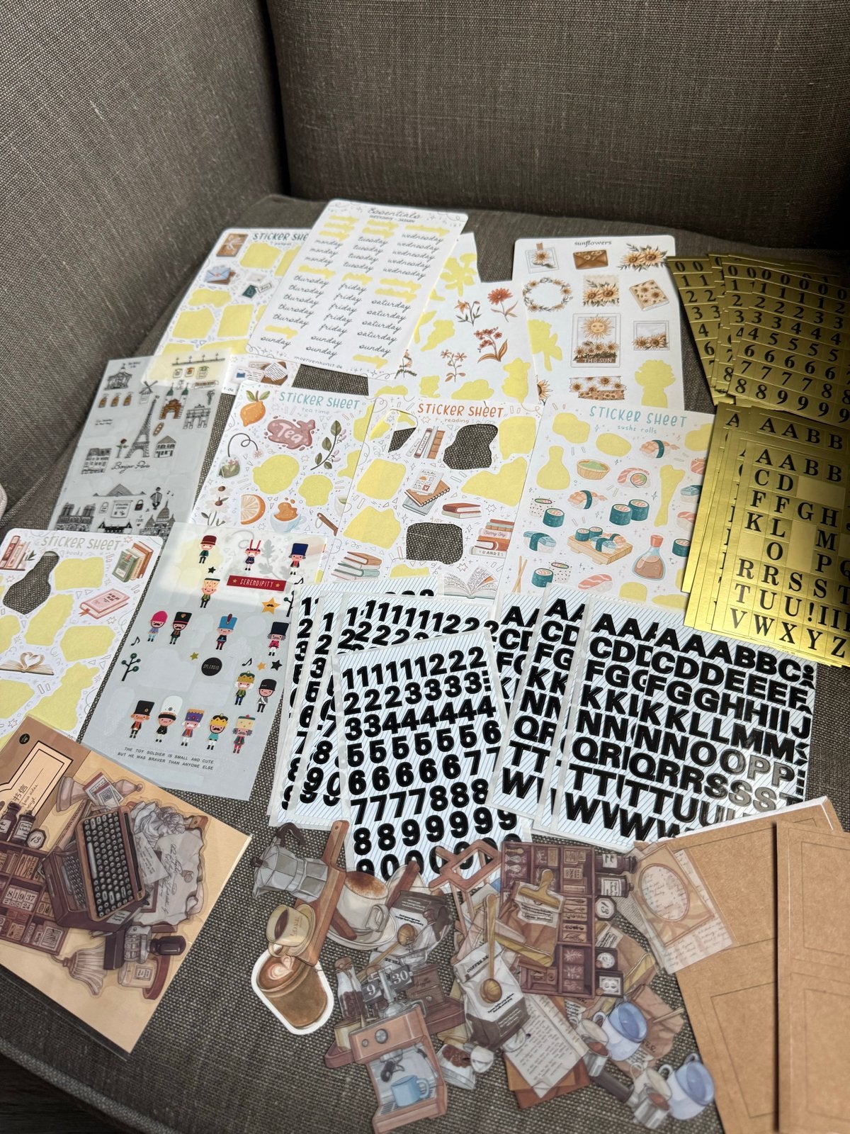 Stickerpakket: Suatelier, Violamaria, Moehrenkunst, action, Ophalen of Verzenden, Gebruikt, Overige typen