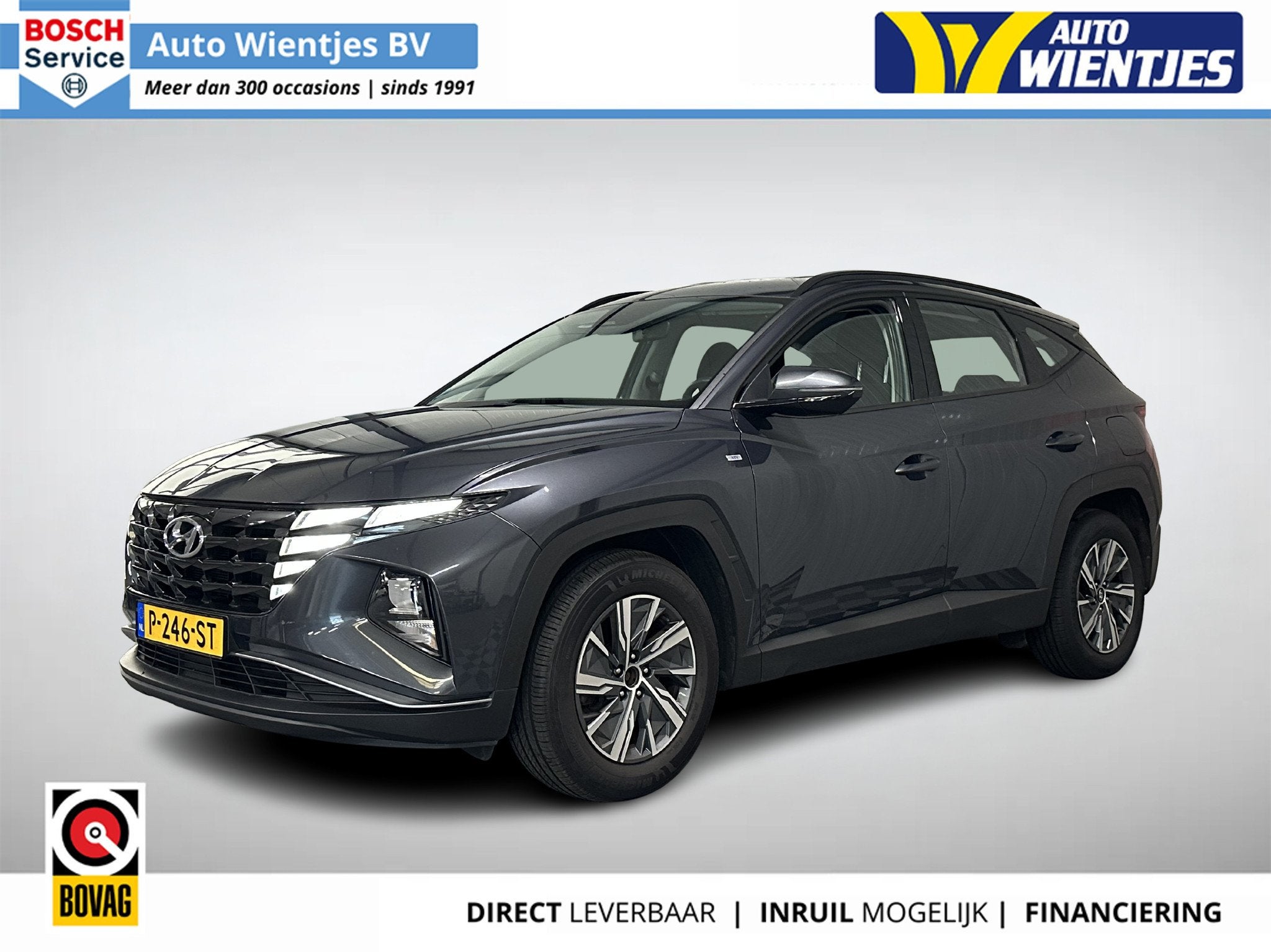 Hyundai Tucson 1.6 T-GDI MHEV i-Motion | Carplay | Camera |, Auto's, Voorwielaandrijving, Gebruikt, Euro 6, 4 cilinders