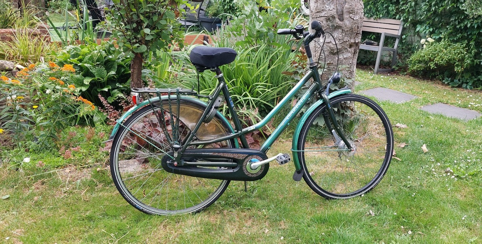 Gazelle Touché Damesfiets (Aluminium), Ophalen, Gebruikt, Versnellingen, 56 cm of meer