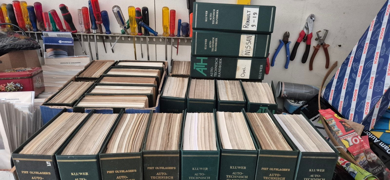 Kluwer auto technisch Handboeken 50stuks, Ophalen