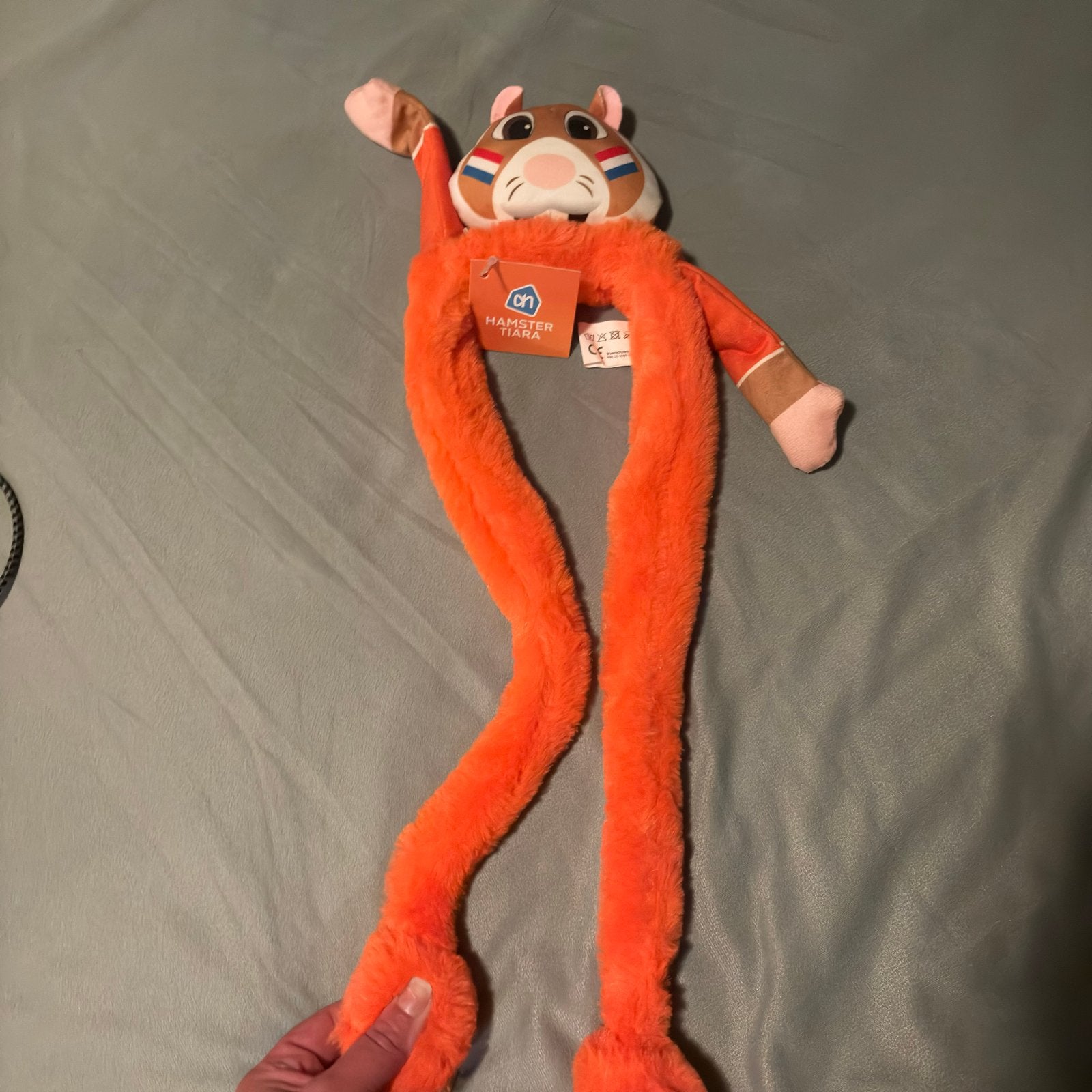 AH Hamster Tiara met knijp bollen, Verzamelen, Albert Heijn, Ophalen