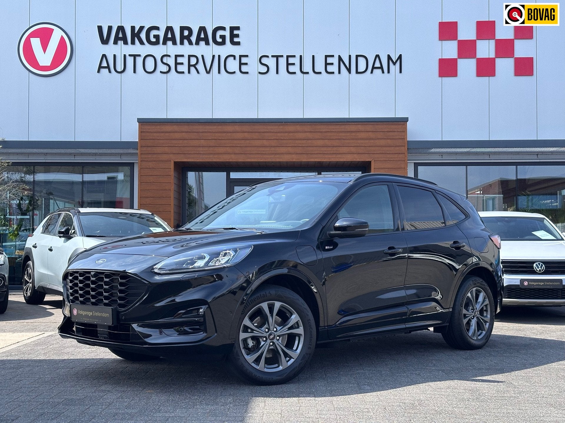 Ford KUGA 2.5 PHEV ST-Line X|TREKHAAK|Stoelverw|Bang & Olufs, Auto's, 14 kWh, Gebruikt, 4 cilinders, Zwart